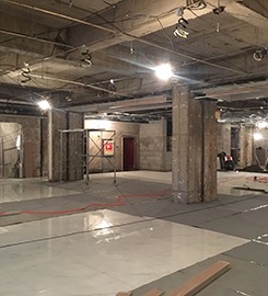 山西機電廠食堂現場圖