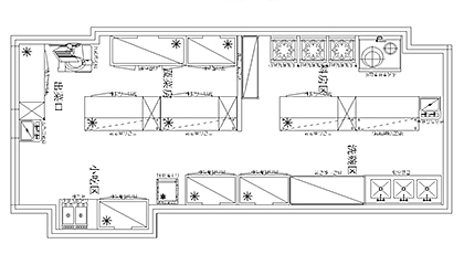 南京蜀香龍門龍江店平面圖 南京蜀香龍門龍江店平面圖