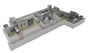 蜀香龍門北京店3d渲染圖 蜀香龍門北京店3d渲染圖